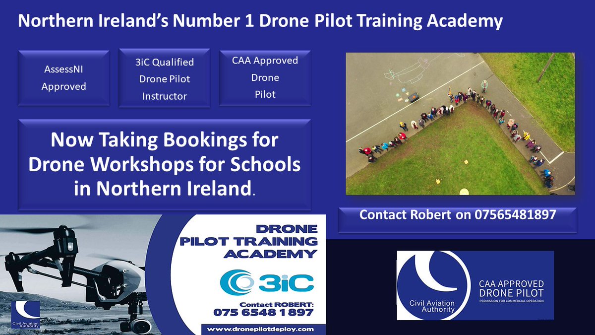 Drone Pilot Training Academy Belfast tweet media