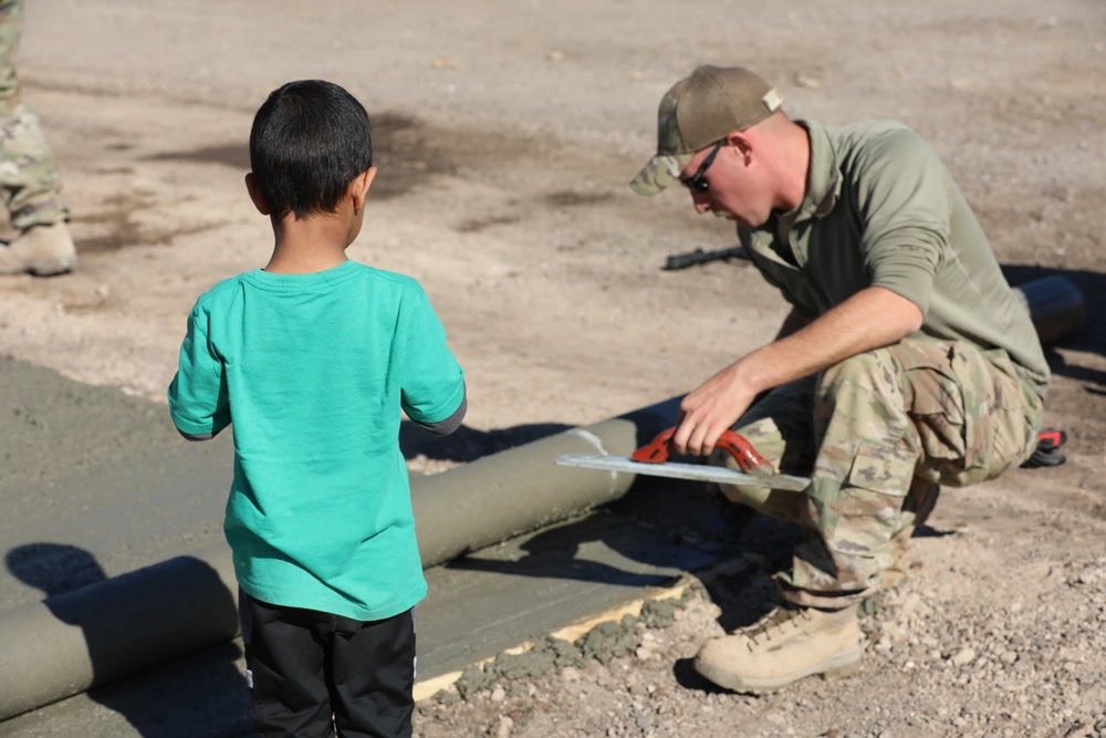 HollomanAFB's tweet photo. #TaskForceHolloman supported Afghan personnel with several functions including medical care, living and recreational facilities, security &amp; command and control operations, religious accommodations, transportation &amp; logistics and communications services. #OperationAlliesWelcome https://t.co/FdSAPR3SQi