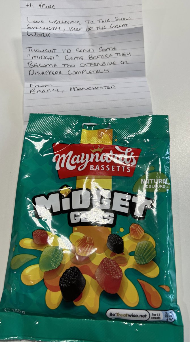 Iromg's tweet photo. And still they come. Thanks Barry #MidgetGems https://t.co/CjW3X8W2Oh