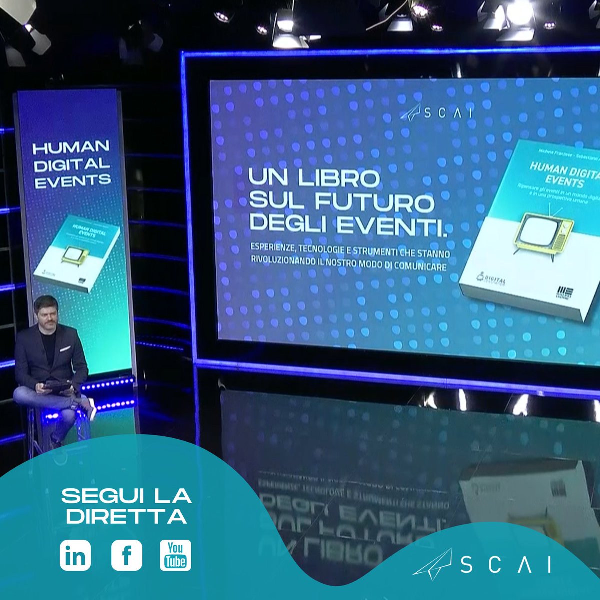Human Digital Events è il nostro libro sul futuro degli eventi online.

Non perdere alle 17:00 la diretta streaming!
Saranno con noi: <a href="/mariomoroni/">Mario Moroni</a> <a href="/iosonocarrara/">Marco Carrara</a> <a href="/dedisalmeri/">dedi salmeri</a> <a href="/saladinostefano/">Stefano Saladino</a> <a href="/PietrPiccinetti/">Pietro_Piccinetti</a> <a href="/NicolaRosa/">Nick Rosa</a> #ValentinaPrimo

#HumanDigitalEvents