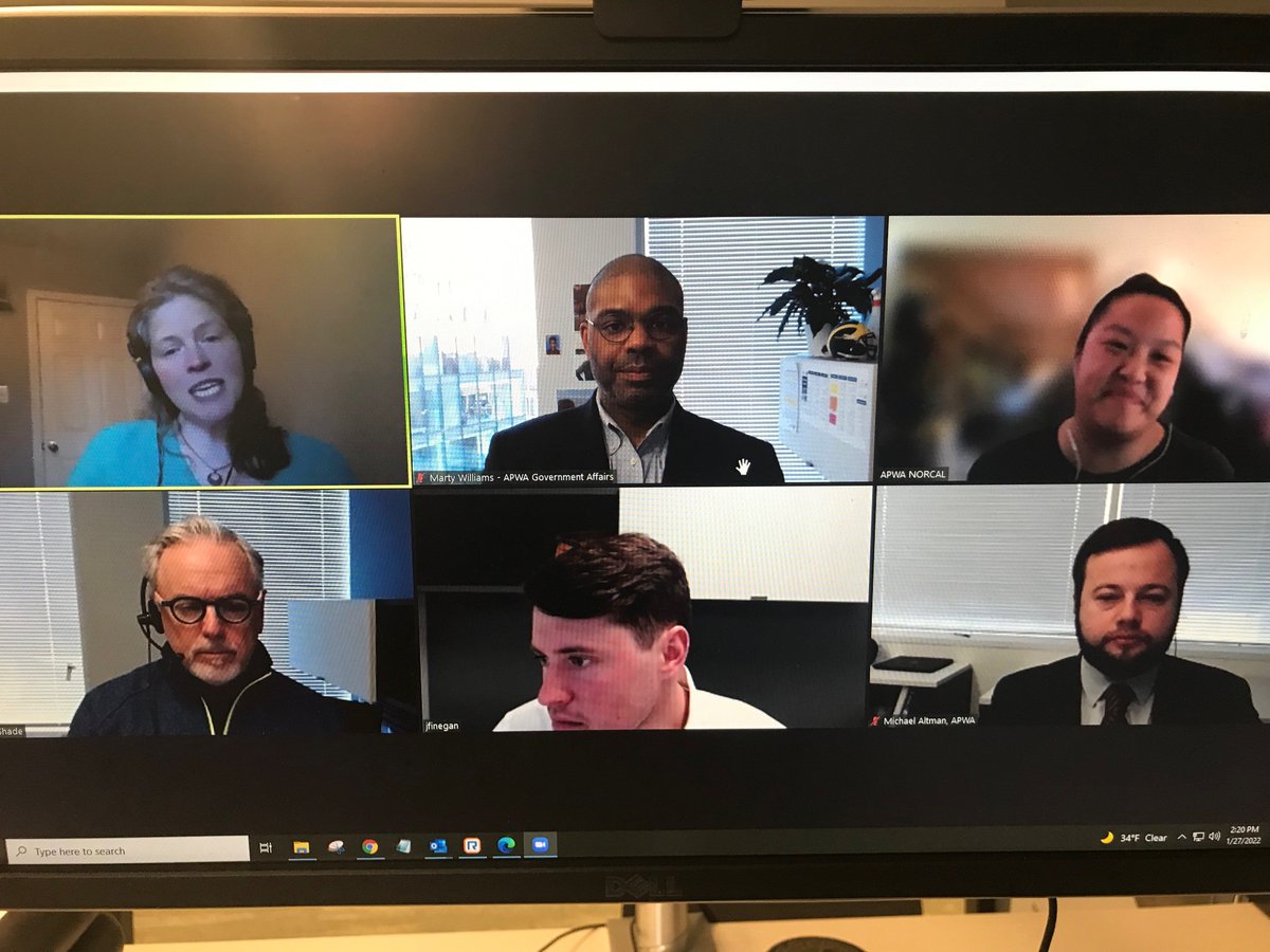 APWAMarty's tweet image. HUGE Thanks to @APWANorCal for having @APWAGovAffairs during their chapter meeting, always great to discuss advocacy strategies along with the Infrastructure Investment and Jobs Act! #publicworks @APWATWEETS