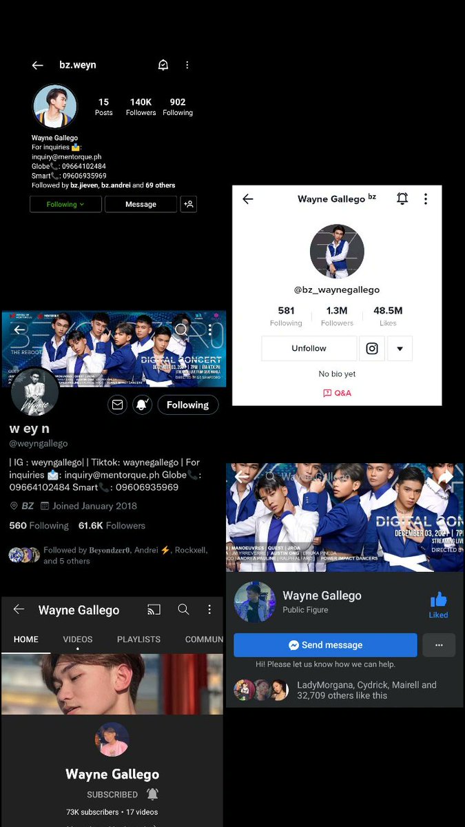 weyn74564534's tweet photo. So hi guys i would like you to follow and subscribe @weyngallego to all his social media accounts and i would like you to follow his official group page let's all support him and all his achievements in his life.Tenchuu ng malala😘😘
#WayneGallego
#Weynatics https://t.co/sT5gLZxdJt