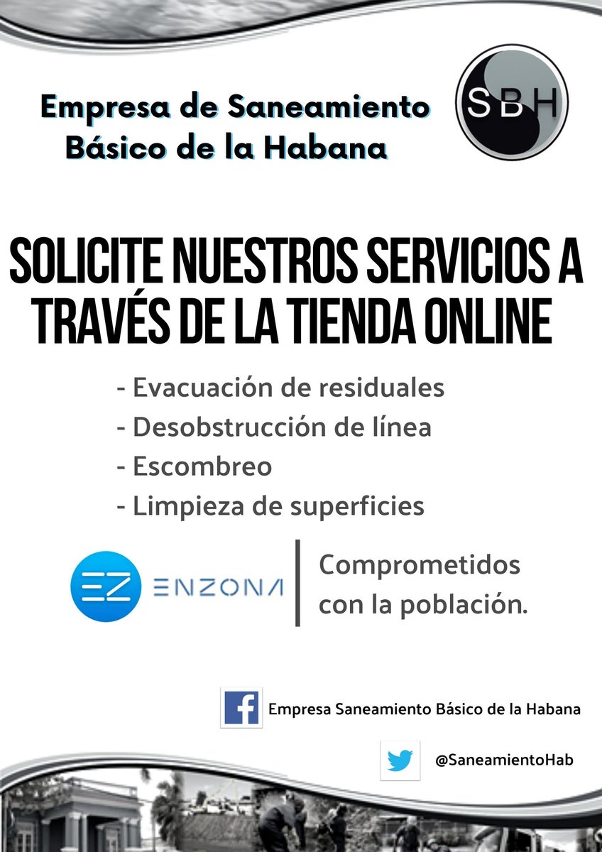 Empresa de Saneamiento Básico de La Habana (@saneamientohab) on Twitter photo 