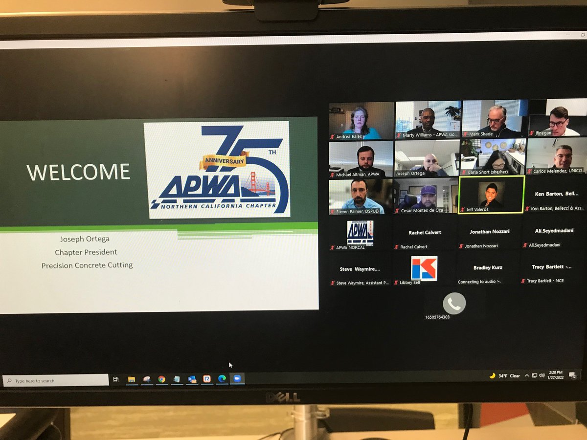 APWAGovAffairs's tweet image. Thanks to our @APWANorCal chapter for inviting us to talk about #IIJA, the bipartisan #infrastructure law. Great to see you, &amp;amp; hear what you're planning. The gov affairs team is ready to help all @APWATWEETS chapters get best info. @ajeales @APWAMarty @APWAMichael Jeff Finegan