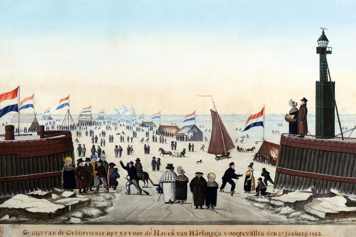 200 jaar terug in #Harlingen!