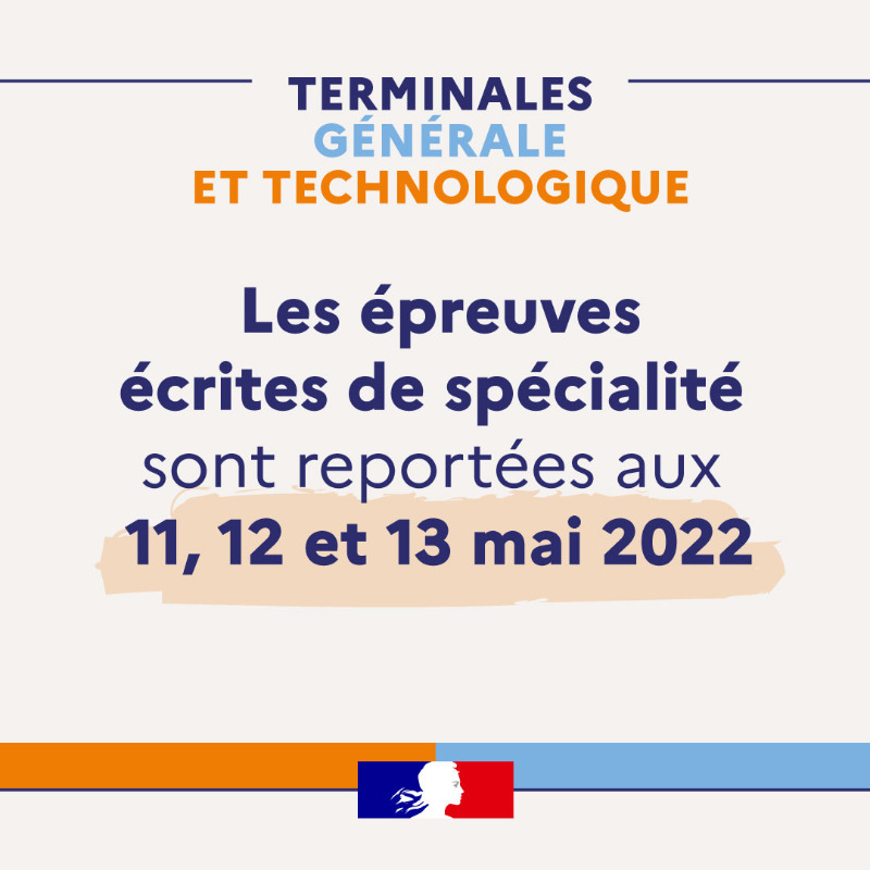 education_gouv's tweet photo. 🚨 Aménagements du #Bac2022
Afin de préserver l’égalité de traitement entre les candidats et de permettre à chacun de préparer sereinement les épreuves dans le contexte sanitaire actuel
👇