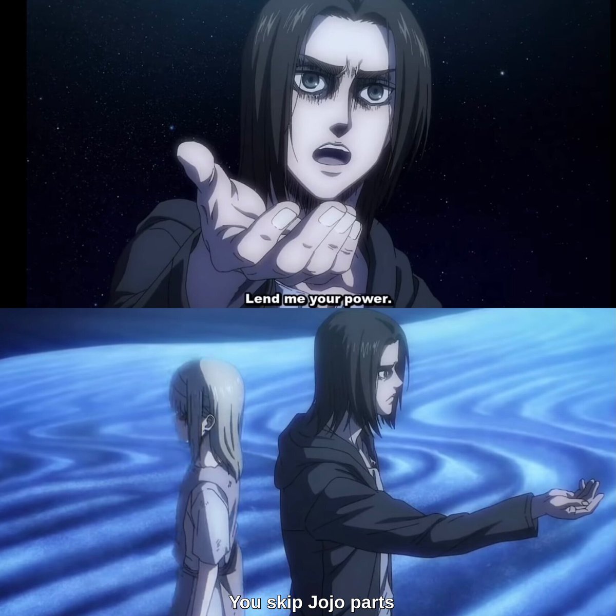 Good morning anime and manga enjoyers
Here's why Ymir rejected Eren