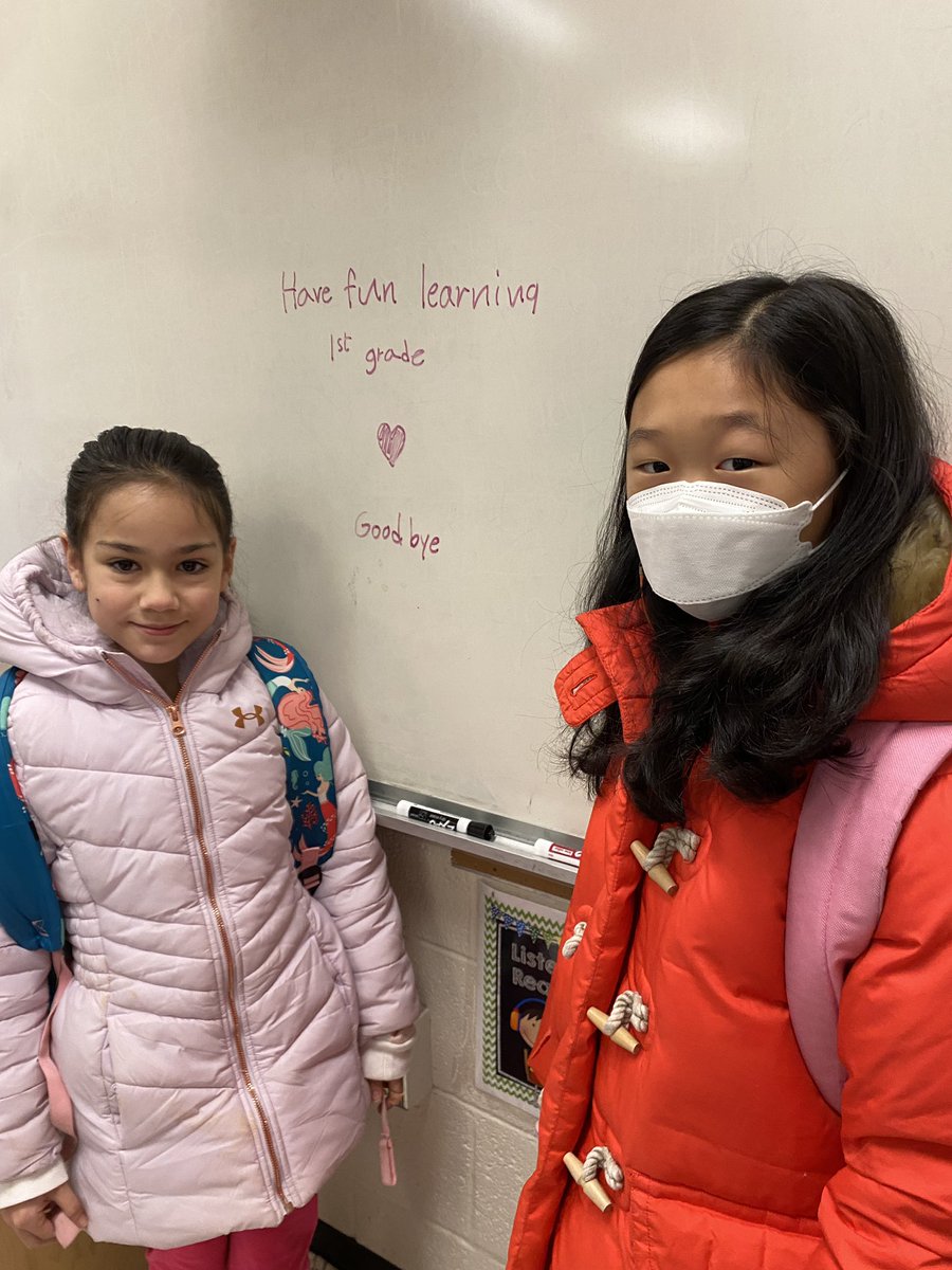 Happy Friday! What a sweet note from these 2nd grade girls <a href="/DolvinES/">Dolvin ES</a> @kpcooke #dolvincredible