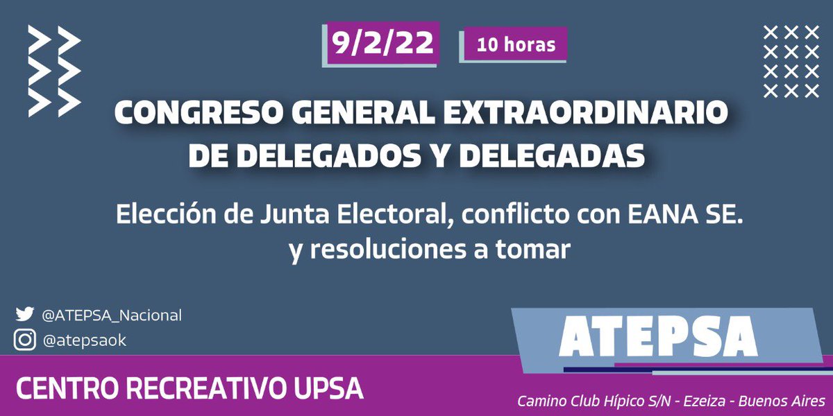 📌 CONGRESO GENERAL EXTRAORDINARIO DE DELEGADOS Y DELEGADAS