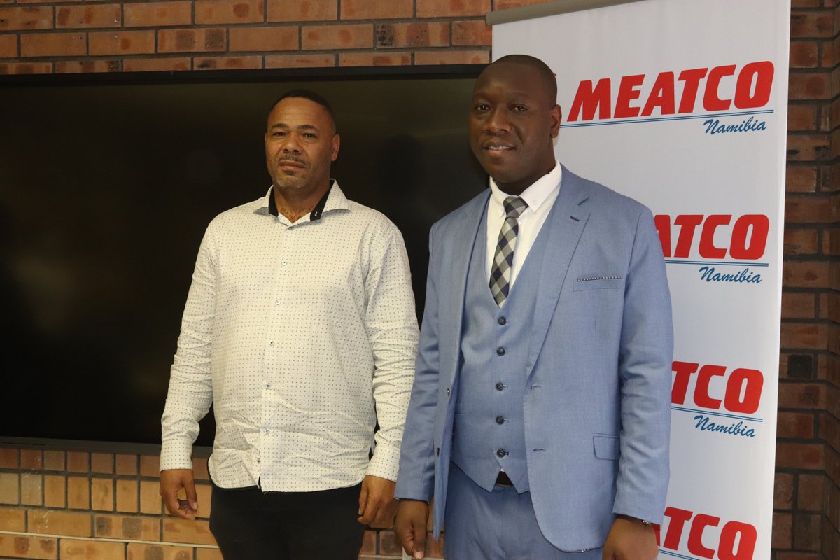 Meatco_Namibia's tweet photo. On 20 January 2022, Hardap Regionโs Governor, Hon. Salomon April paid a visit to Meatco in the hopes of collaborating to strengthen the agricultural sector and attain economic independence in his region. The region has 50% of its farmers living on subsistence farming. #Meatco https://t.co/5CdguA2qJ4