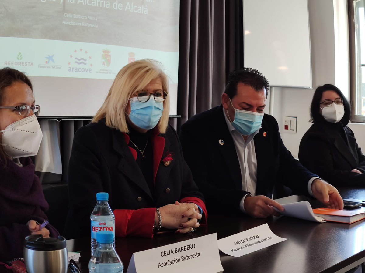 FORMACIÓN GRATUITA - RESTAURACIÓN Y GESTIÓN SOSTENIBLE DE TIERRAS MARGINALES Y EMPLEABILIDAD Del 14 de febrero al 16 de marzo en Villamanrique de Tajo.
Imparte: Asociación Reforesta
Colabora: Fundación La Caixa, el Ayto de Villamanrique de Tajo  y Villarejo de Salvanés, y ARACOVE