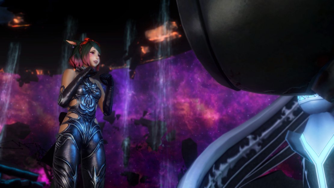 nihil242's tweet photo. Iris and Ruri playing with more things they don't fully understand. Getting trapped but at least they are together! Part 1/3
Pictures by @MystisNykoto 
#ffxiv #ff14 #miqote #hyur #omegaseries #GPOSERS https://t.co/sWDezxyoqe