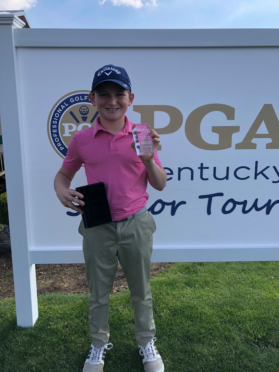 JuniorGolfKY's tweet photo. This edition of Junior Golfer of the Week focuses on Knox Taylor, an 11 year old from Winchester with a big heart for golf. He won several tournaments last year and appears to have a bright future on and off the golf course! We feel like big stuff is on the way for him in 2022. https://t.co/Xve0L4jjWA