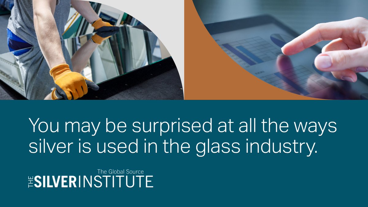 #dyk #silver has many uses in the glass industry? From traditional silvering of mirrors, to high-tech conductive touchscreens and antibacterial glass surfaces. Take a look at some of the advantages of modern antibacterial #smartglass here: bit.ly/3g2wqYb