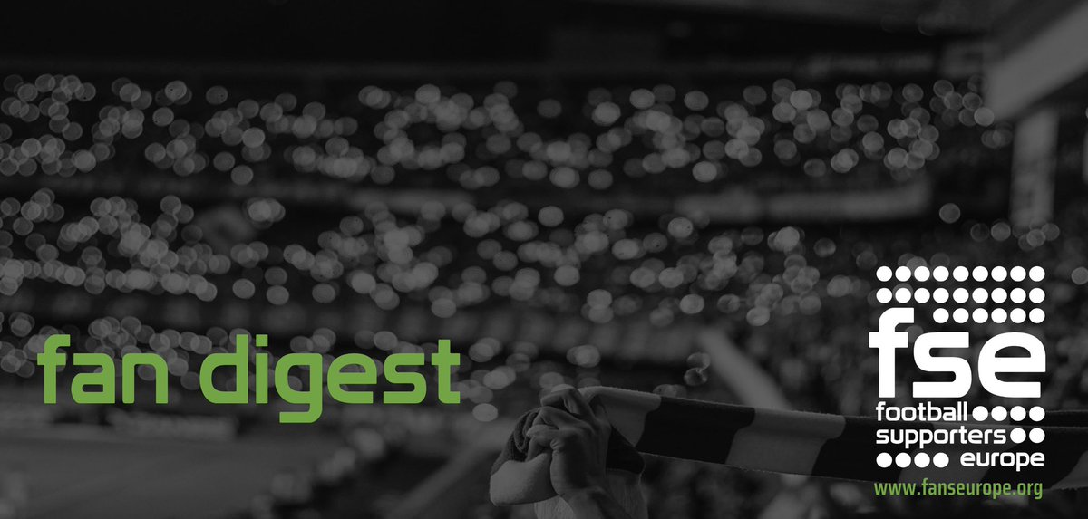 FansEurope's tweet photo. 📣 The FSE #fandigest provides a roundup of all the fan-focused news from around Europe &amp; the world. 

🤝 This week features #fantasticfemales, @ArolsenArchives, @WeAreTheFSA, @openStadiums, &amp; a lot more. 

🔗 Read more: https://t.co/CqBzGpLZlY https://t.co/80zzLyy3cE