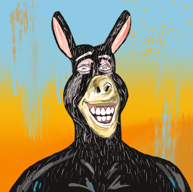 donkeverse's tweet photo. Psst... The Heist Whitepaper dropping this weekend. In the meantime, we're doing our first free DONKEVERSE NFT Giveaway! To enter:
1. Follow @donkeverse 
2. Like, Retweet, Tag 3 Friends
3. Join the discord https://t.co/tPqS2uk8GD

Ends in 10 Days. Good luck! #NFT #NFTGiveaway https://t.co/ZJp5jjbV2M