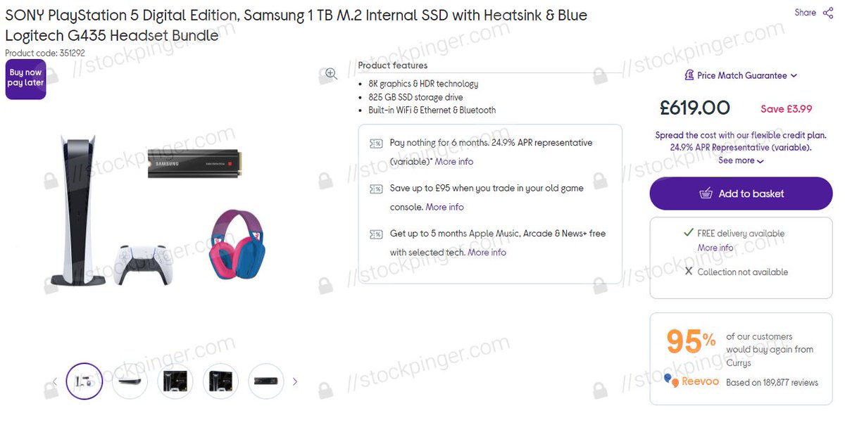 PS5 Stock Checker (UK & Ireland) (PS5StockPinger) Twitter