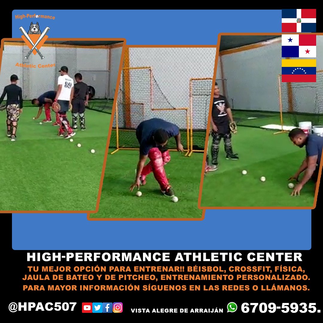 HPAC507's tweet photo. "HIGH-PERFORMANCE ATHLETIC CENTER" tu Centro Atlético de Alto Rendimiento.
¡Si lo puedes soñar, lo puedes lograr!.
.
.
.
#baseballpanama #baseballgame #baseballfield #beisbolmayor #beisbolpanama  #baseballlife⚾ #baseballworkouts #baseballpractice #baseballlife .
🖥🖱#harpiagrupo https://t.co/cJpSdzIupw