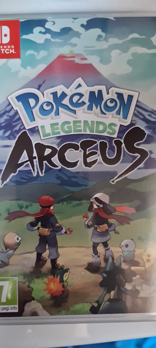What's up everyone ♡
Look what just came in the mail.
This is what I will be streaming tonight. Hope to see you there at 8PM (GMT)
#PokemonLegendsArceus     #smallstreamer #twitchstreamer #live 
#twitch