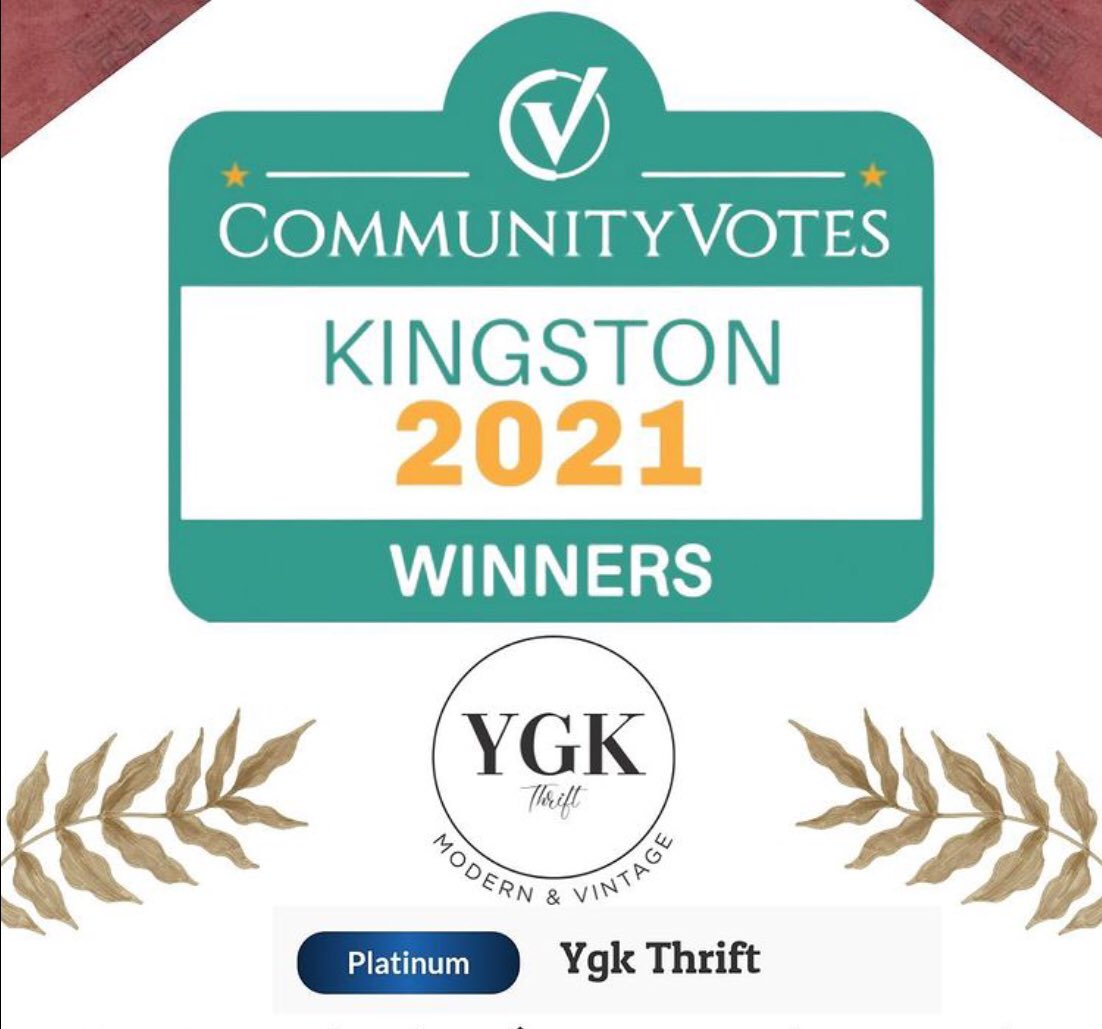 Wow! Thanks to all our customers and generous donors of still-fabulous clothes. @YGK_Thrift staff and volunteers are very happy that y’all love our store! And our profits support <a href="/HomeKingston/">Almost Home Kingston</a>! Win-win-win!💜😍💜