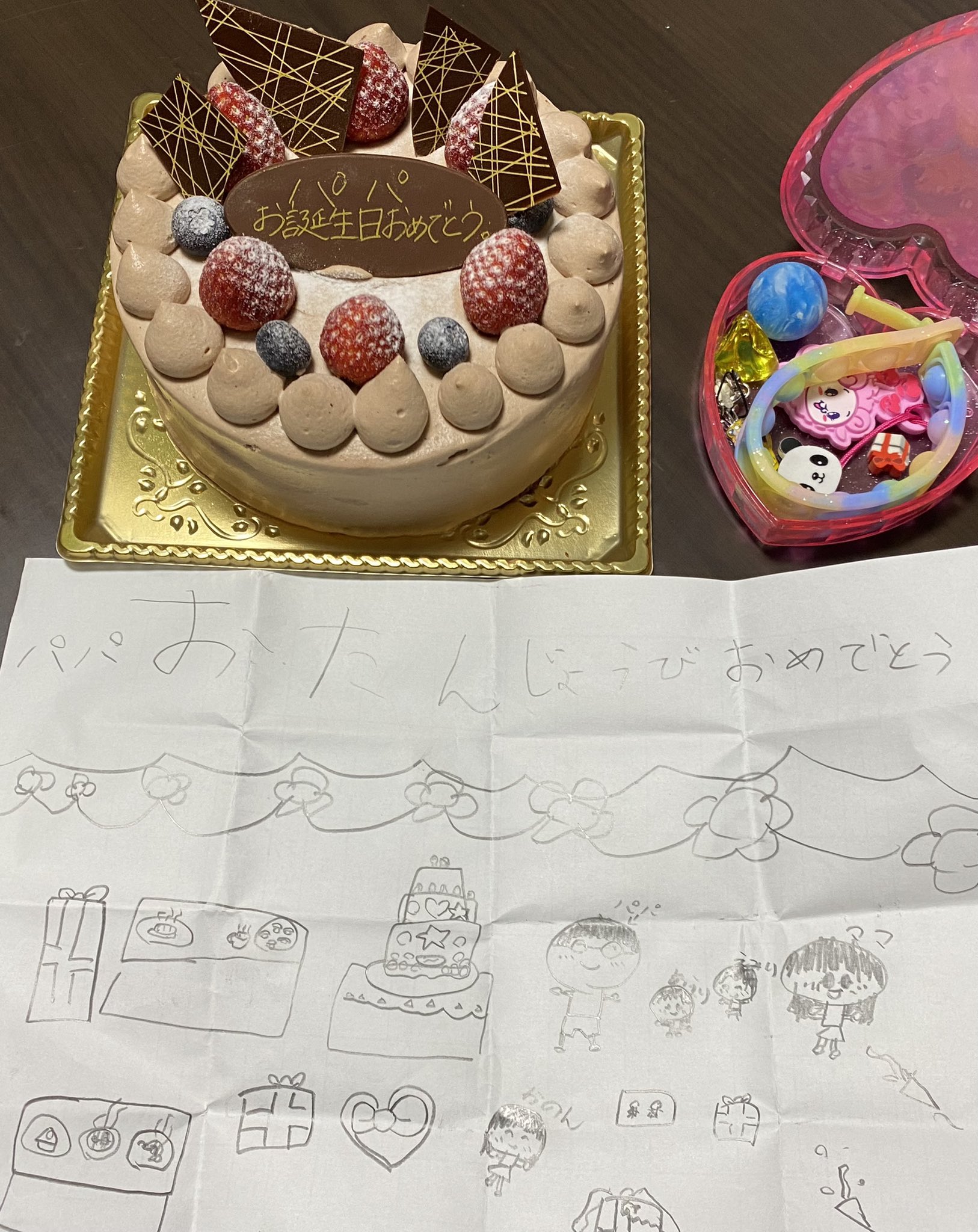 O Xrhsths 兼平諒太 Sto Twitter 今日は私の36周年祭でした 子供達も妻も張り切っていっぱいお祝いしてくれ とても良い誕生日となりました ケーキは網走市にある風花さんのです ちなみにですが 今年は夫婦揃って年男 年女です T Co Xj3eihrppt