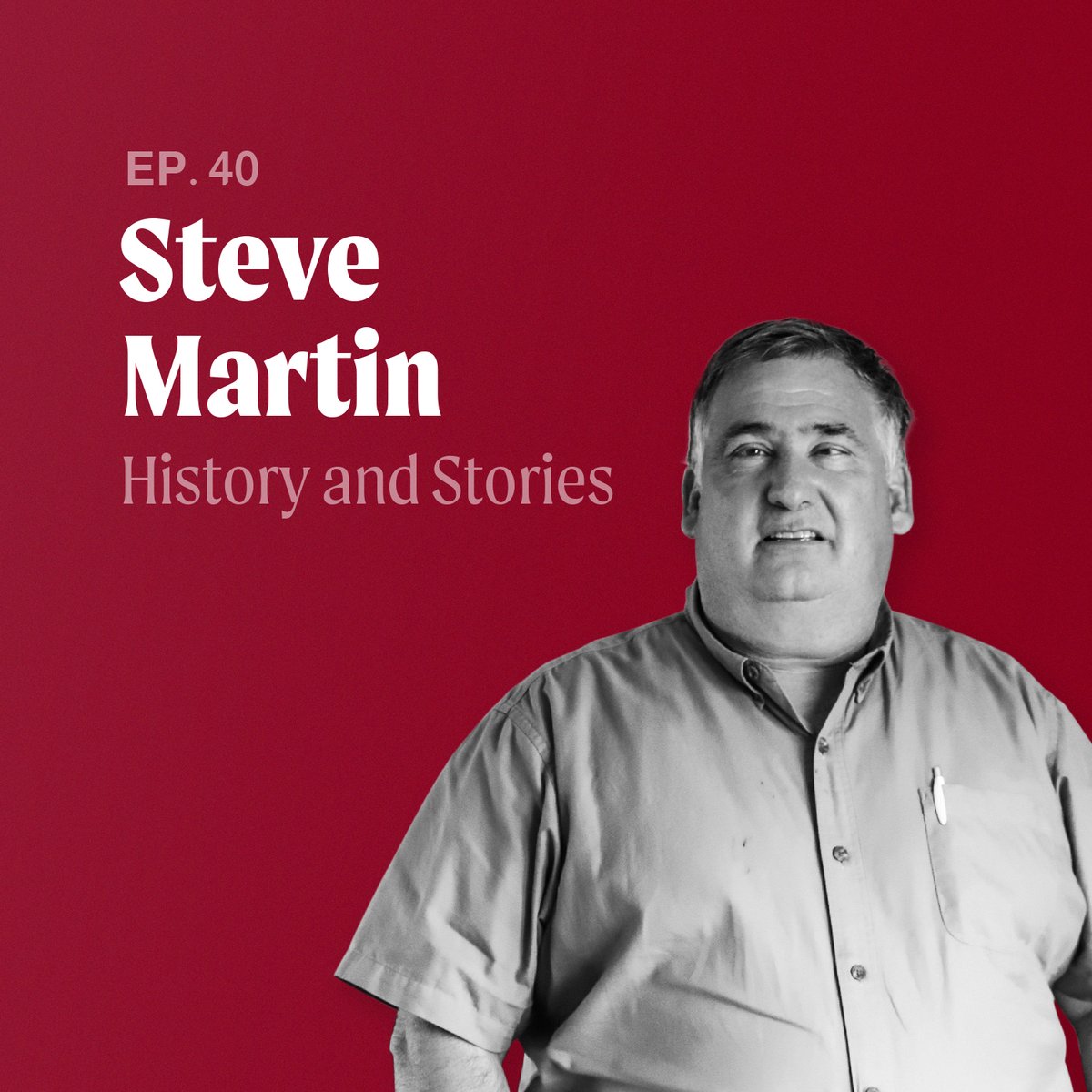 Steve Martin joined me on the podcast to tell stories and share some lessons from history. It was a lot of fun and I think you will enjoy it as well. <a href="/StJacobsboy/">Steve Martin</a>

Apple Podcasts: apple.co/3fqYrqc

Spotify: spoti.fi/2NZDM0A

Anchor: bit.ly/2DR3Zg3
