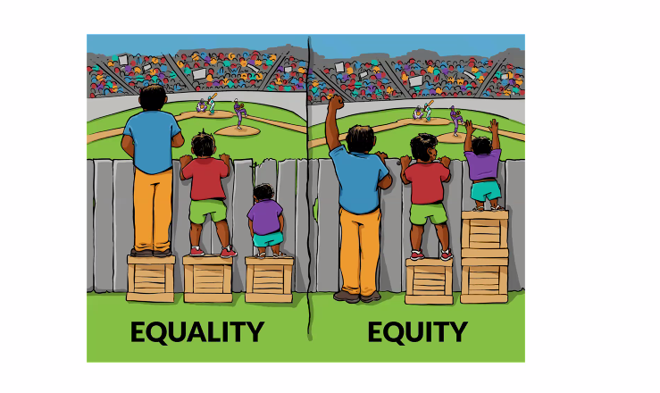 Lab_ACME's tweet photo. "Is equity the boxes or the people?" @RealJPLeighton challenging listeners at #AAEC22 to focus on human rights not boxes in assessment and evaluation and consider deeply what equity is. https://t.co/uXxurbZBEN