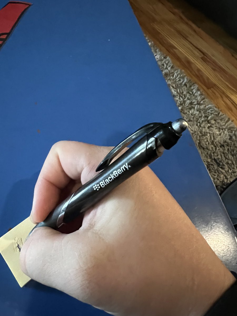 My blackberry pen stopped writing today must have run out of ink. Or maybe they shut down the server what do you think ⁦<a href="/TMobile/">T-Mobile</a>⁩ ⁦<a href="/BlackBerry/">BlackBerry</a>⁩