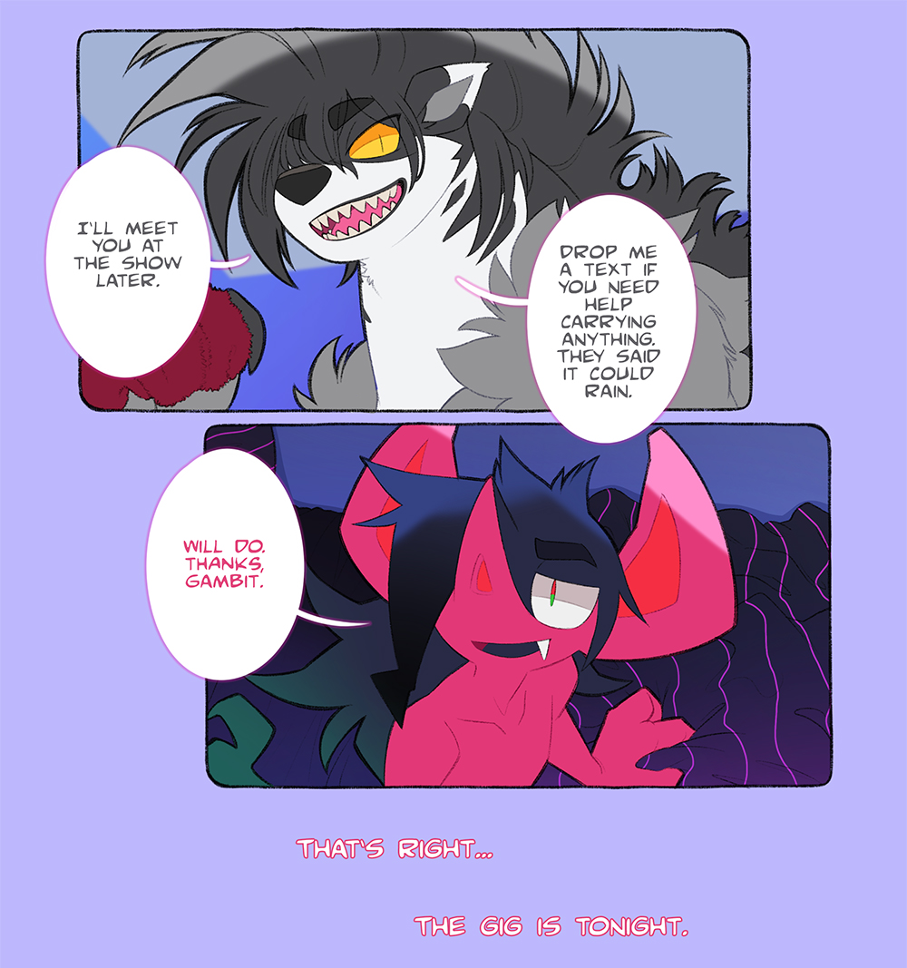 Fudo &amp; Casper 12: Calm Before the Storm (2/3)
Woah Fudo show a little more skin why don't you. 