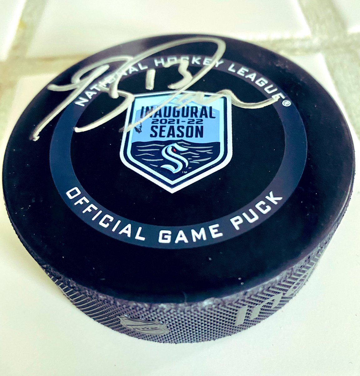 KrakenPod's tweet photo. Still buzzing today so to keep the energy going we’re giving away a SIGNED BRANDON TANEV PUCK‼️

Turbo. Inaugural season. Official game puck. Signed. 

Here’s how you can win it:

1. Have to be following us
2. ❤️ and retweet this

That’s it! We’ll draw a random winner soon! https://t.co/GPquj8nTij