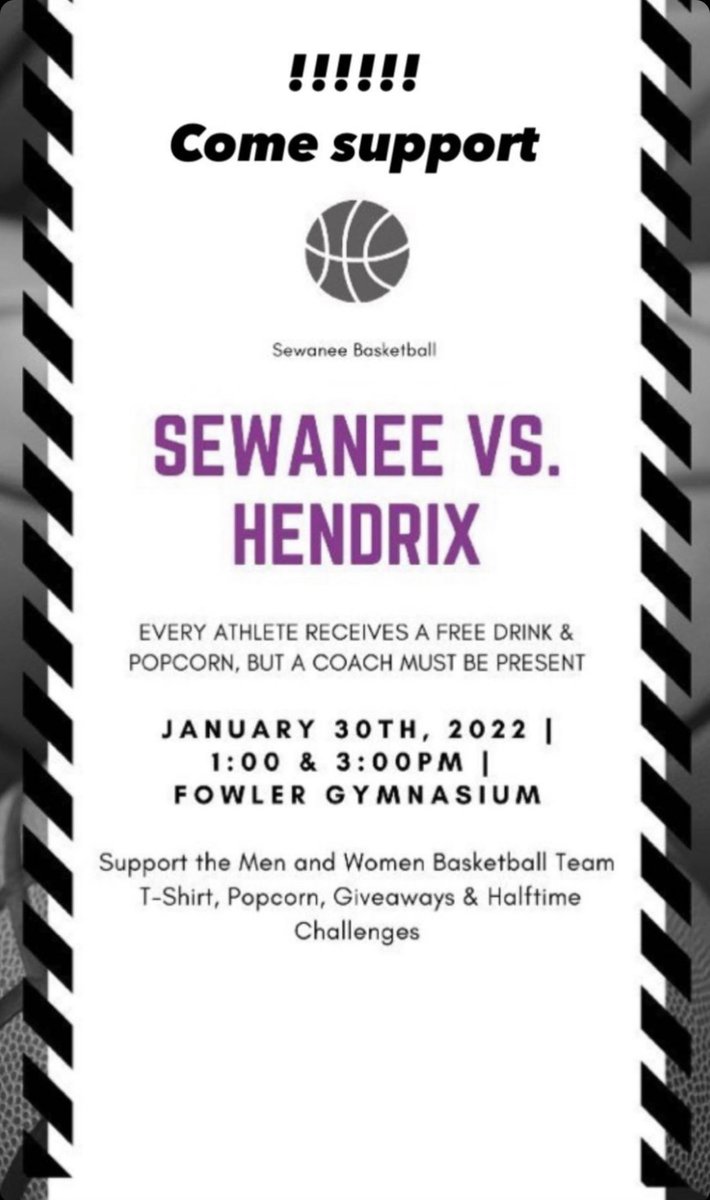 Sewanee Athletics tweet media