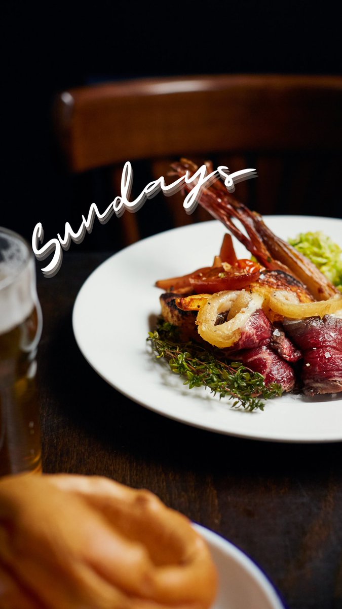 Sunday is just around the corner, book your table oldfountain.co.uk