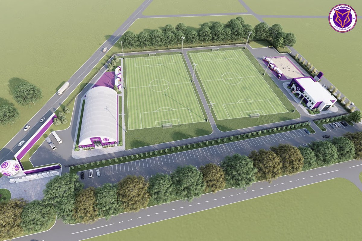 ПРЕДСТАВЛЯЕМ ВАШЕМУ ВНИМАНИЮ ПРОЕКТ ТРЕНИРОВОЧНОЙ БАЗЫ АКАДЕМИИ ФК "АРМАВИР"

Проект базы Академии ФК «Армавир» предполагает строительство 2-х полноразмерных, открытых футбольных поля, крытого манежа с футбольным полем...
fcarmavir.ru/news/predstavl…