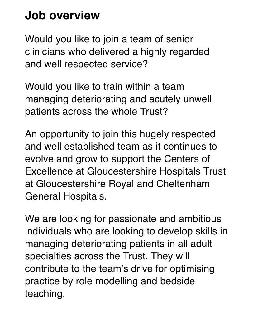 AcuteResponse's tweet photo. We are pleased to announce another round of Trainee ACP recruitment! Come and join a passionate, highly respected team! 

Informal visits and enquiries welcomed 👍

https://t.co/zy4FdTcDwd https://t.co/1ogPQnt3rJ
