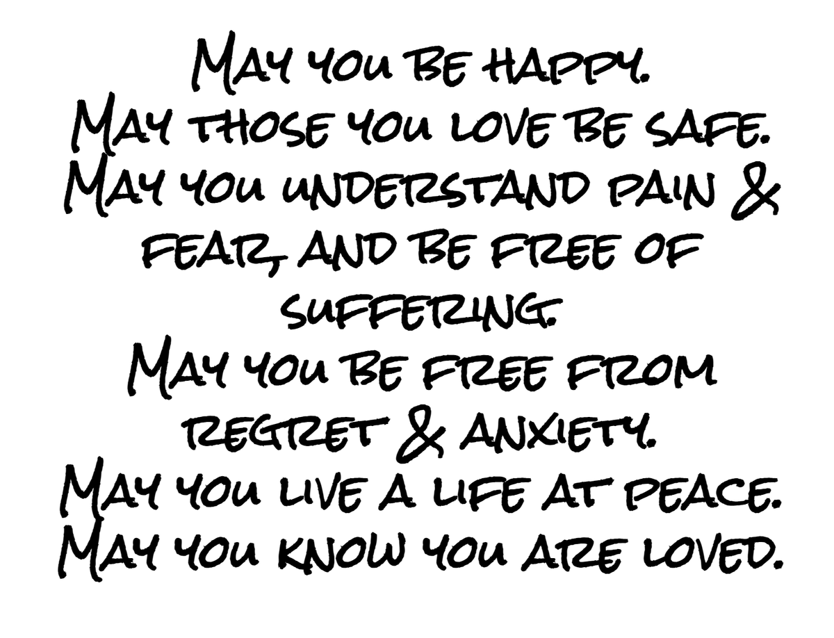SteveGleason's tweet photo. Missed yesterday. Beginning again. My 2022 intention of being more fully accepting, less judgmental &amp; more kind and loving to myself, everyone &amp; everything.
20 minutes - Metta. Loving Kindness practice. For my OGs. Bruzz and Kimchi. https://t.co/NBIEQ69D8w