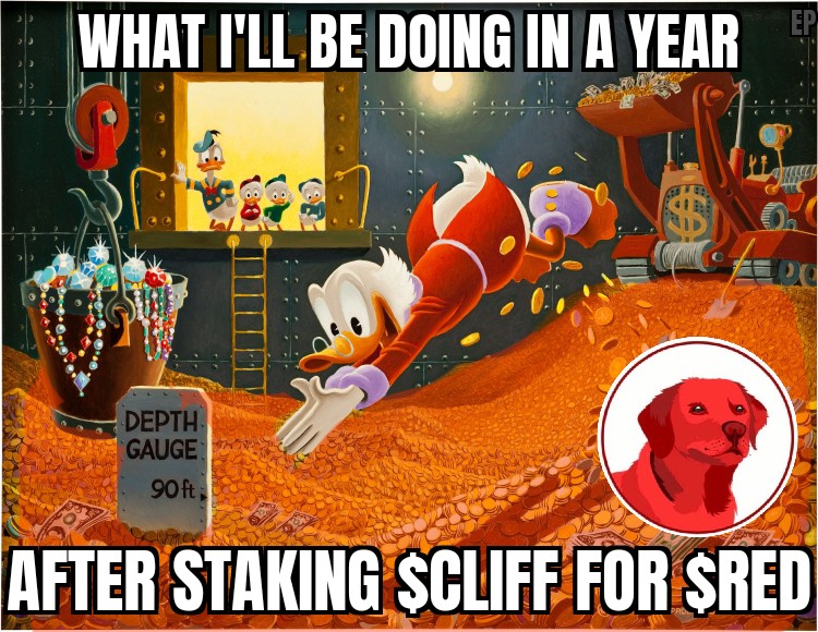 GeekInvest1's tweet photo. $2M burn at 15k $CLIFF holders, staking for $RED just launched &amp; a shilling contest ongoing! LFG! 🔥🔥🔥🔥🔥🔥🔥

@cliffordinu_io @Peyoteone @teadrinker000 @Boudachh @zscarabsz @DanielRegister @invasiom 
#CliffordInu
#CLIFFORDINU #CLiFF #ALTCOINGEMS #INUYASHA #BULLISH #CliffArmy https://t.co/0y4yVLjQuU