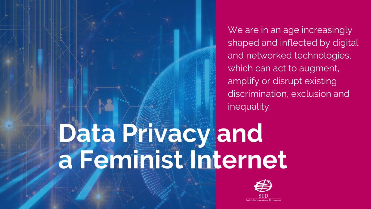 SID_INT's tweet image. How can we gain a deeper understanding on the complex dimensions of privacy, surveillance and technology from a feminist perspective? This #DataPrivacyDay we are doing a #throwback to our #DevelopmentJournal in this article by @jhybe Full article here: bit.ly/3r5NAu5