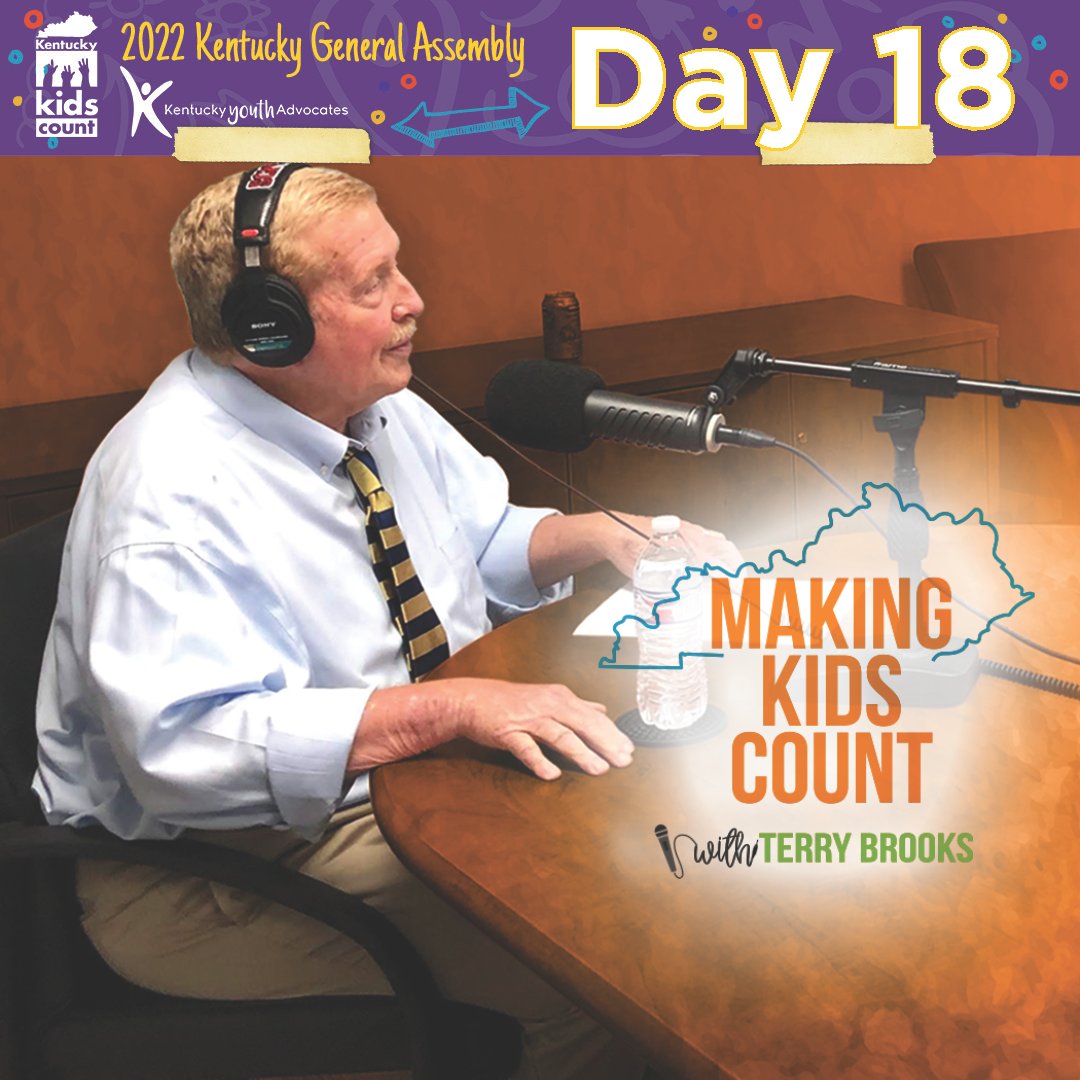 KYYouth's tweet photo. It's Day 18 of #KYGA22!
On the #MakingKidsCountPodcast, Terry Brooks sits down with policymakers, community leaders, and youth to discuss ideas to make KY the best place to be young. Be sure to SUBSCRIBE so you don't miss an episode: https://t.co/rXZMMo3kFP https://t.co/EIJovcXpKT