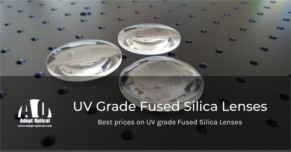 Try our UV grade Fused Silica lenses - excellent quality, great value.

adept-optical.com/50mm-diameter-…