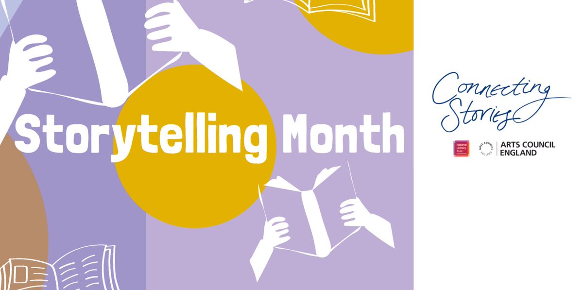 Literacy_Trust's tweet image. Are you looking for a fun way to spark a love of reading in children and families? Join our virtual #Storytelling Month from Monday 1 February as we celebrate the importance of multilingualism. Follow #StorytellingMonth and #ConnectingStories to get involved.