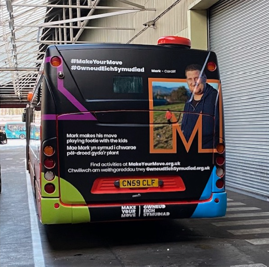 Have you seen our champion Mark on the road? Here's a fun active challenge, try and spot the bus and share it with the community, tag us and use the hashtags! #MakeYourMove