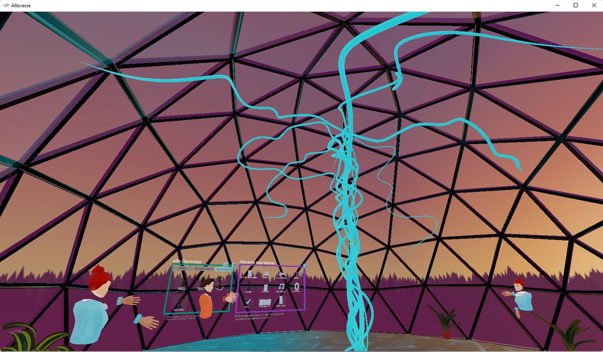 alloverse tweet media