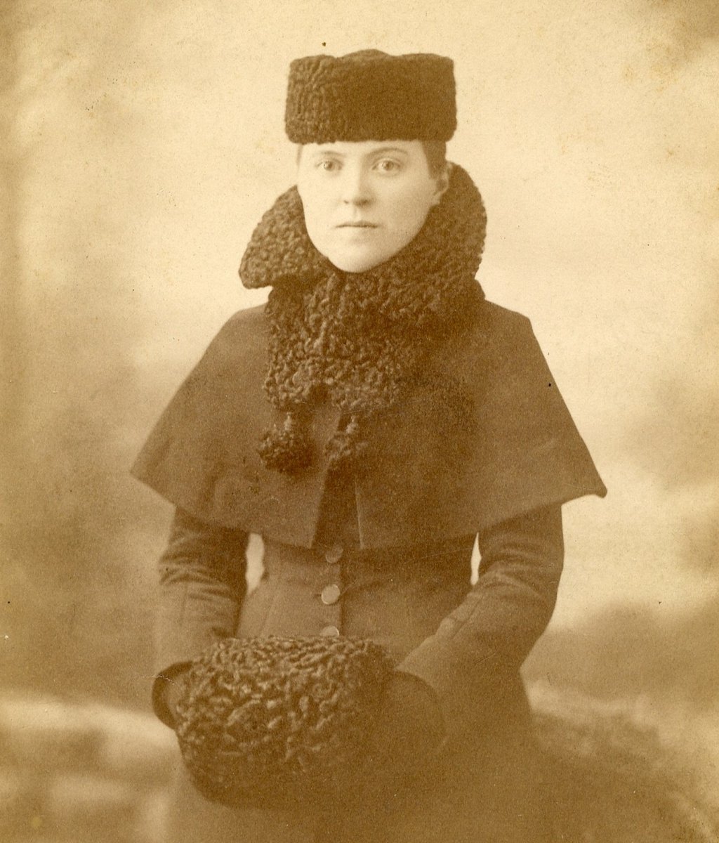 Happy Friday! We thought this photo would accurately encapsulate the expression that some of us may feel when we’re faced with the latest days of arctic cold freezing temperatures! Pictured in her winter attire is schoolteacher Tess Brown. 

#flashbackfriday #stayarm