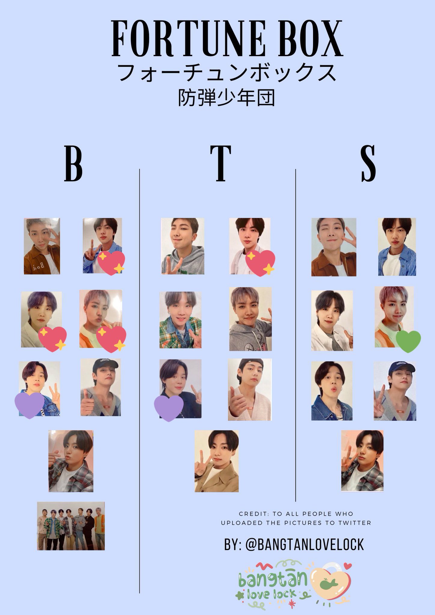 BTS Fortune Box フォーチュンボックス-