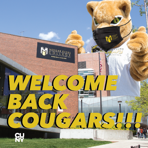 NewsatMedgar's tweet photo. Welcome back to #MedgarEversCollege for spring 2022! 
📚Have a successful semester!
#MedgarMade
#MECSuccess
#Spring2022 https://t.co/6CQ8jXPnTo