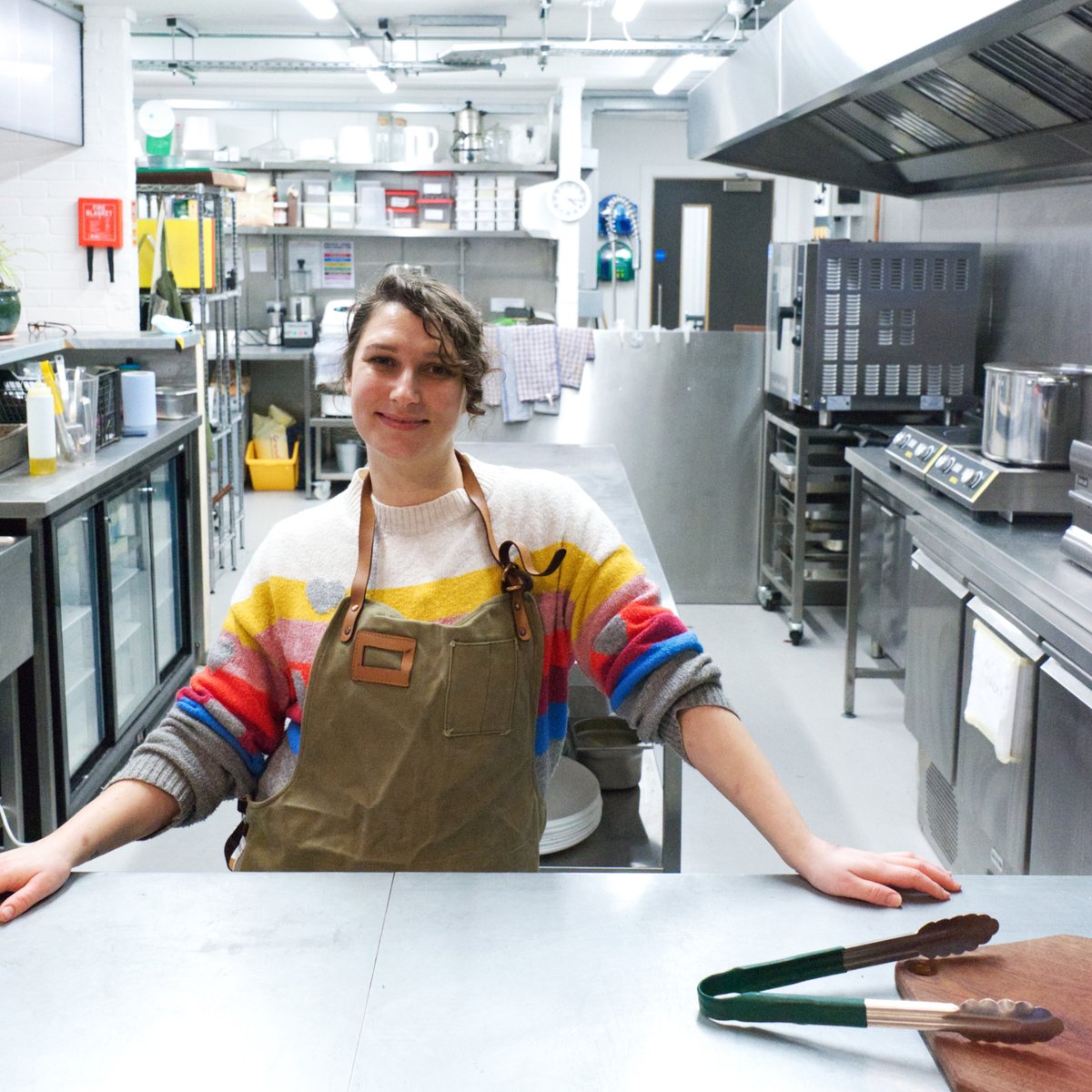 bloqsuk's tweet photo. We're pleased to welcome Freya to @BloqsKitchen She's incredibly passionate about food and a talented baker. Make sure you stop by for breakfast or lunch and see whats on the menu. #coffee #cake #lunchstop #eat  #lunch #lunchbreak #meridianwater #edmonton #enfield #food #team https://t.co/OQZ76hbdlH