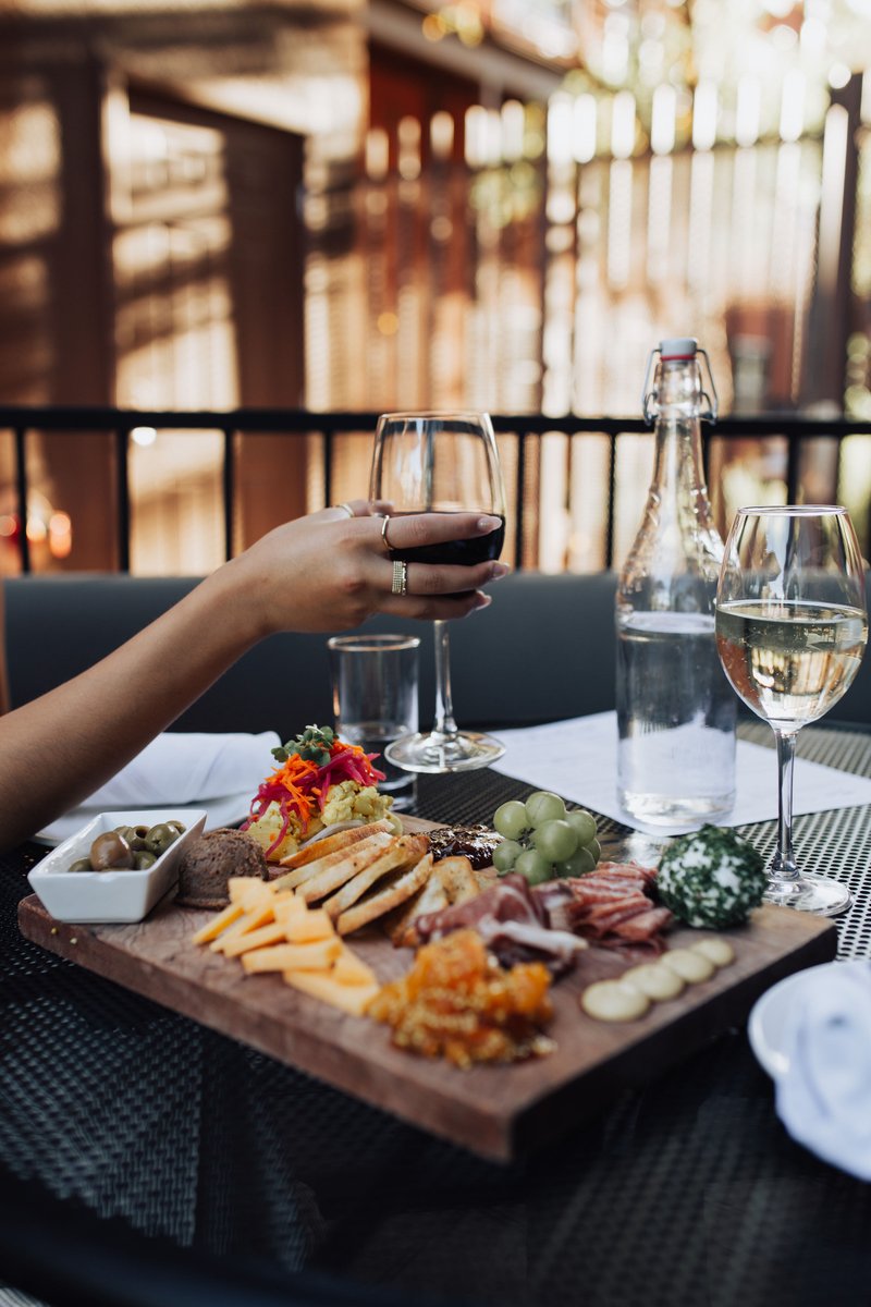 Wine a little, laugh a lot 🍇🍷 When it comes to pairing your charcuterie with a glass of wine, which do you prefer? Red? White? Rose? Tell us in the comments below!