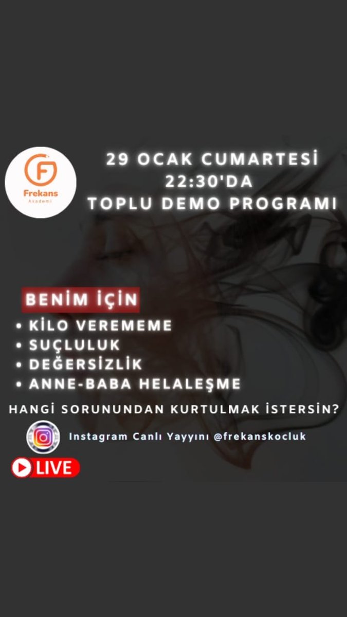#demo #instagram #canlıyayın #bilinçaltı