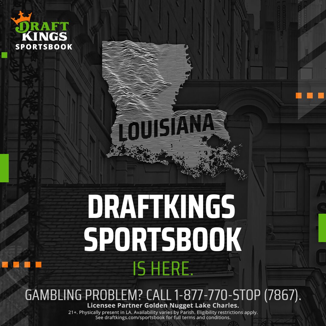 DKSports's tweet photo. Louisiana, we have arrived!

Download the app now: https://t.co/gDu35Znsqm

#LetsGeauxDraftKings https://t.co/rgIWcRcKEE
