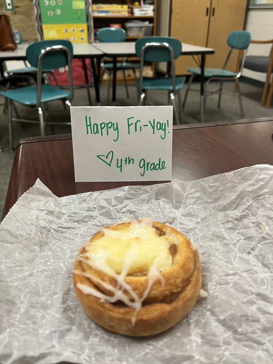 It's the little things ❤️ thank you <a href="/Salem4th/">Salem 4th Grade</a>!! Happy Friday-yay!!